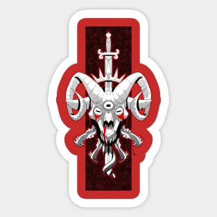 Zodiac - Ares Sticker